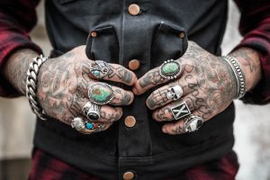 bague de pouce homme