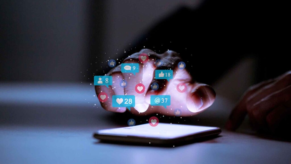 Interaction des réseaux sociaux