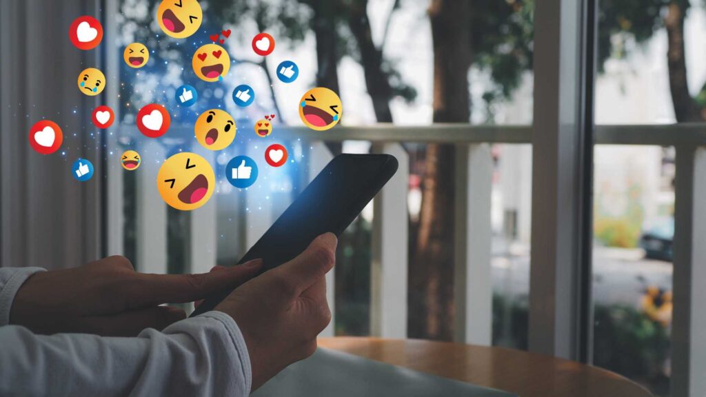 contenu réseaux sociaux